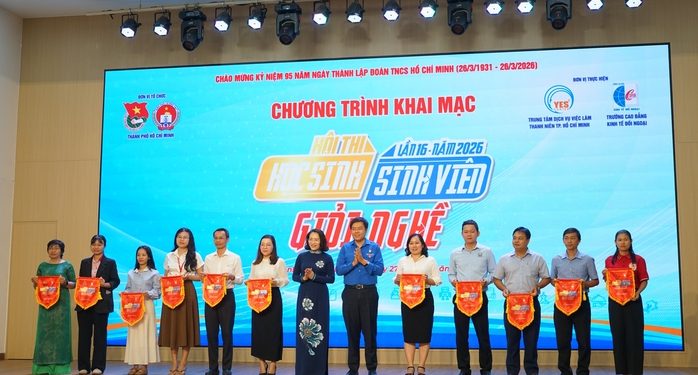 Hội thi “Học sinh, sinh viên giỏi nghề” lần 16 – năm 2026 thu hút hơn 700 thí sinh từ nhiều trường tham gia